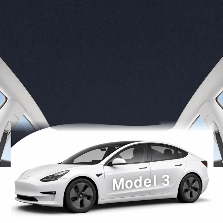 Model 3 Glass Roof Sunshade Set thumbnail